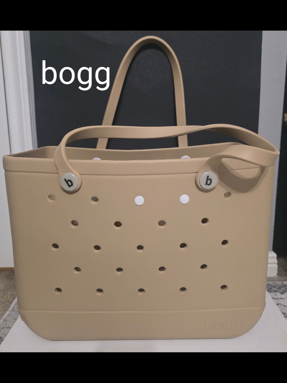 Bogg Bags Original Large Tote-LATTE